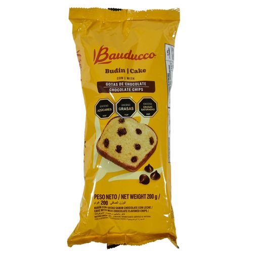 Budín VISCONTI gotas de chocolate 200 g