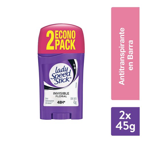 Pack x 2 Desodorante Lady SPEED STICK Floral 60 g 20%