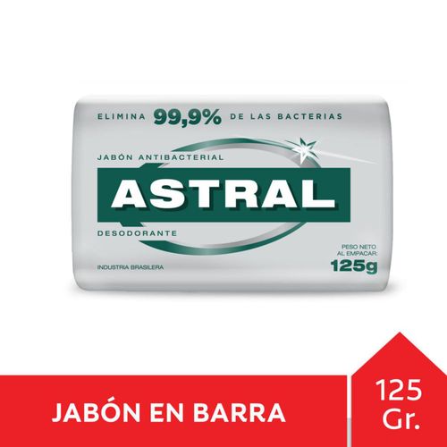 Jabón ASTRAL Plata 125 g