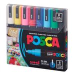 Marcadores-Uni-POSCA-25-mm-8-Colores-0