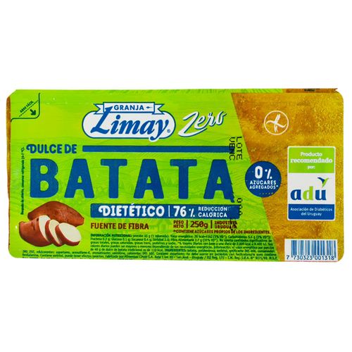 Dulce batata LIMAY dietético 250 g