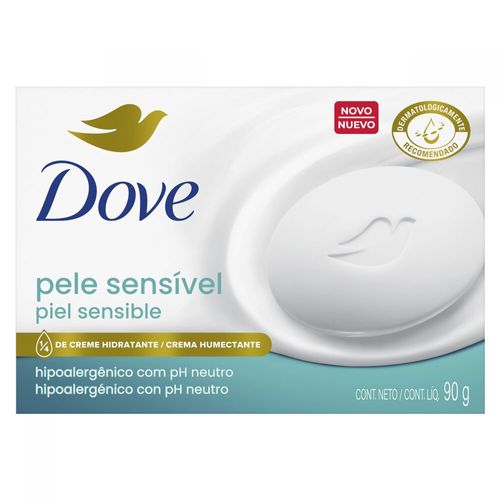 Jabón de Tocador DOVE Piel Sensible 90 g