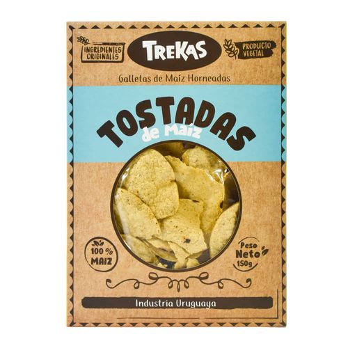 Tostadas de Maíz TREKAS 150 g