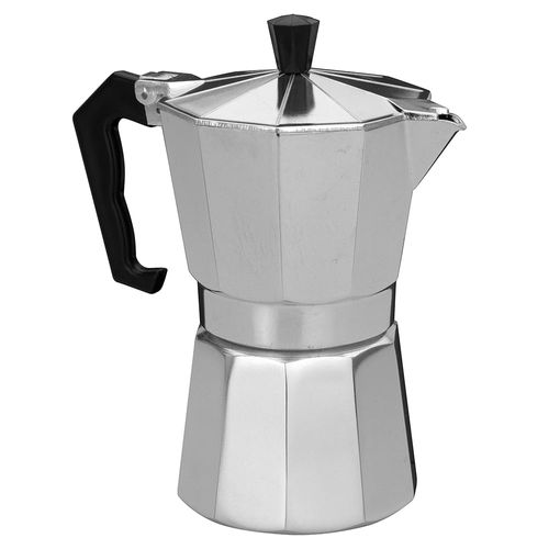 Cafetera alumminio 6 tazas