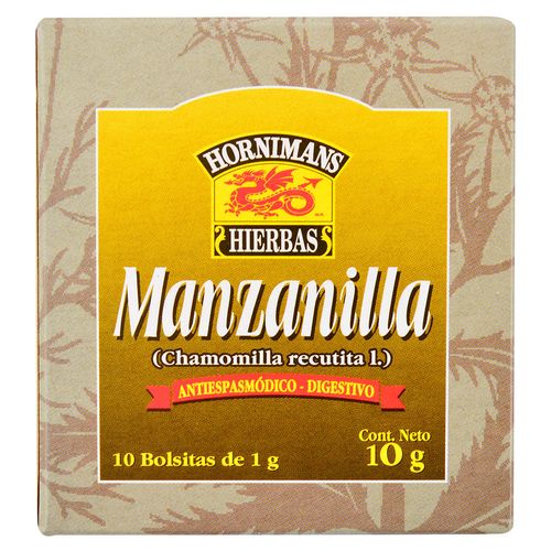 Té HORNIMANS manzanilla 10 un.
