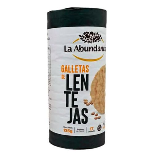 Galletas de Lentejas LA ABUNDANCIA 135 g