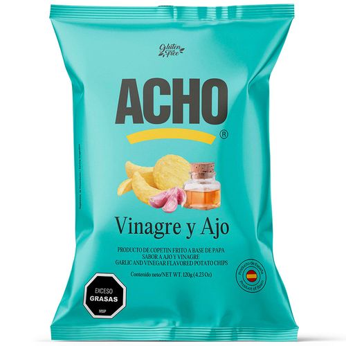 Papas fritas Vinagre y Ajo ACHO 130 g