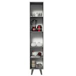 Armario-Cocina-2-Puertas-40x211x52-cm-Gris-2