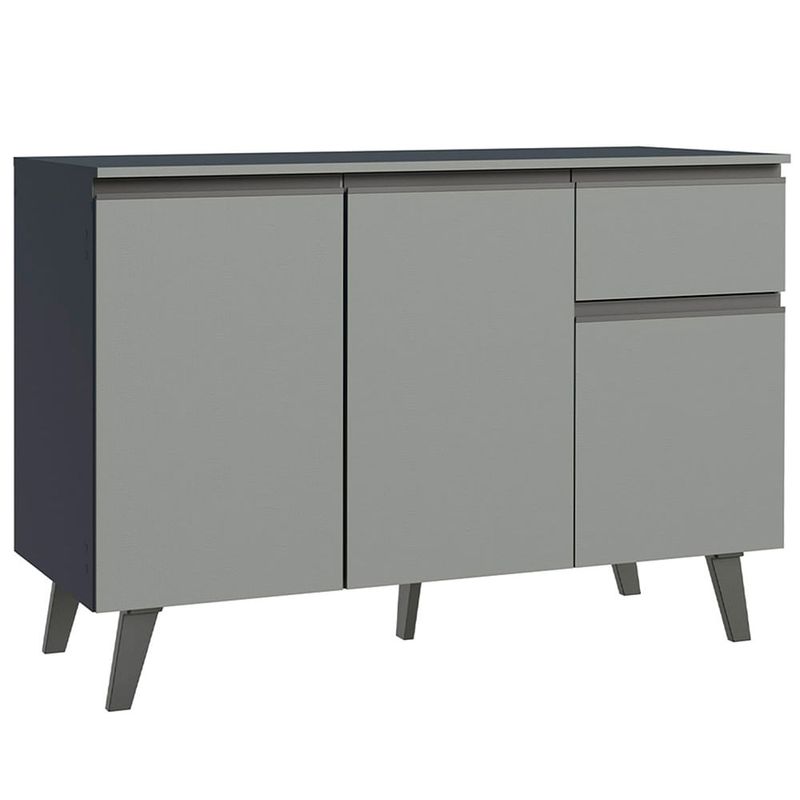 Bajo-Mesada-3-Puertas-1-Cajon-120x84x52-cm-Gris-4