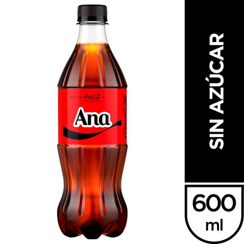Refresco COCA COLA sin azúcar 600 ml