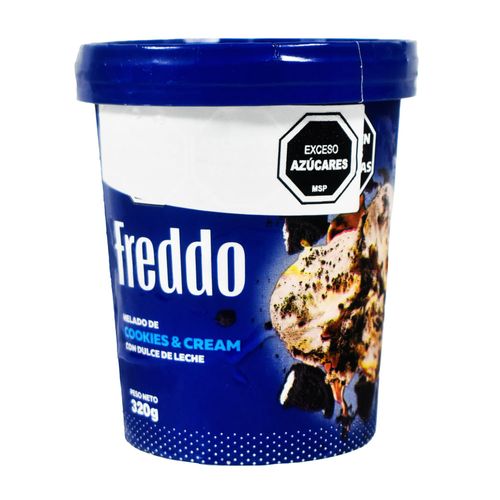 Helado FREDDO Cookies and Cream 320 g