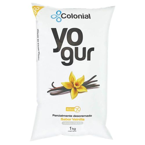 Yogur COLONIAL Vainilla 1 L