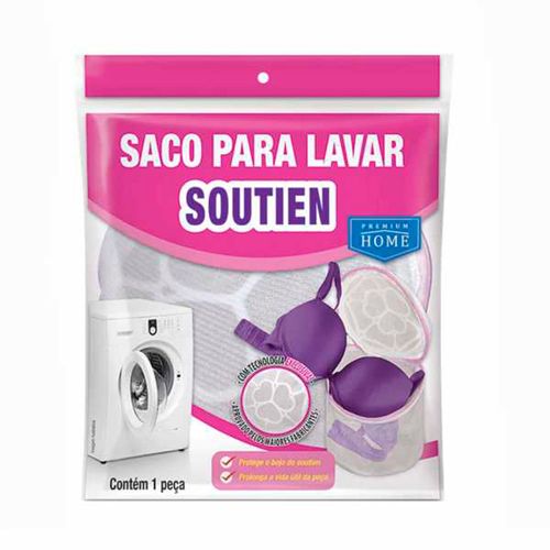 Bolsa para lavado ropa interior con cierre