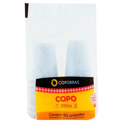 Vaso blancos x50 200 ml