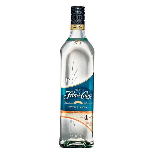 Ron Flor de Caña Extra Seco Blanco 750 ml