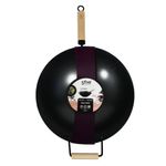 Wok-Antiadherente-35-cm-Mango-Madera-0