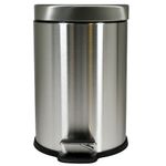 Papelera-en-acero-con-pedal-3-L-225-x-168-x-257-Mate-0