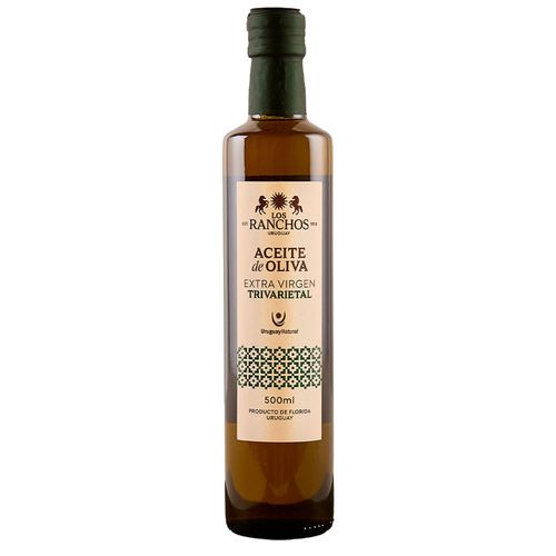 Aceite de oliva LOS RANCHOS extra virgen trivarietal 500 cc