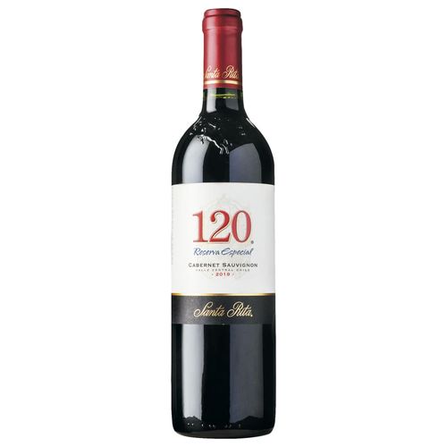 Vino Tinto Cab. Sauv. Reserva Especial 120 SANTA RITA 750 ml