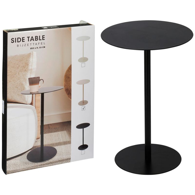 Mesa-auxiliar-redonda-de-hierro-negra-35-x-53-cm-0