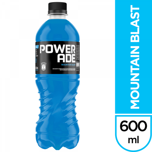 Bebida isotónica POWERADE mountain blast 600 ml