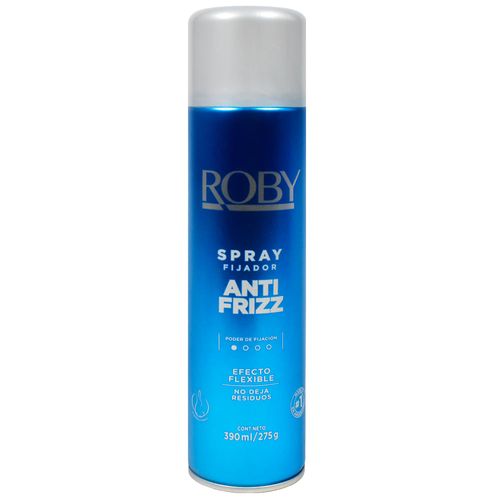 Fijador ROBY antifrizz new spray 390 ml