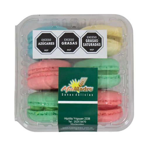 Macarrons Surtido x 6