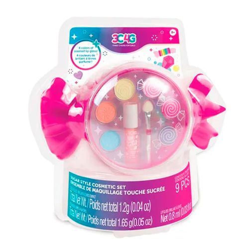 Set de cosmético estilo caramelo