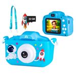 Camara-Digital-ARGOM-Selfie-Infantil-Azul-0
