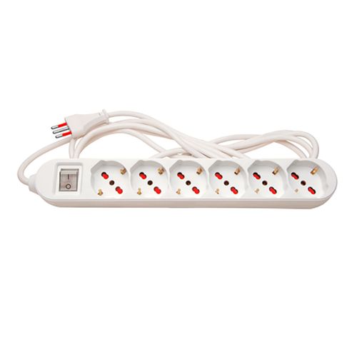 Prolongador VIVION 6 Schuko Ficha 10m