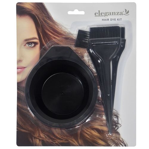 Set de Tintes para el Cabello de 4 Piezas Negro