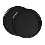 Set-x-2-Platos-Llanos-26-cm-Negro-0