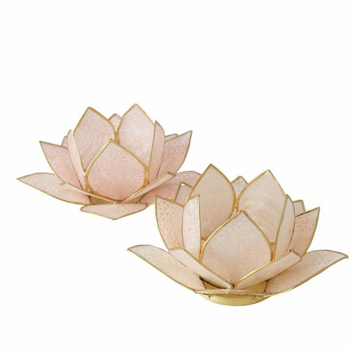 Portavelas Flor h7,5 cm en Hierro