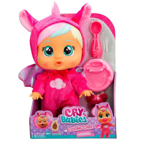 CRY BABIES Muñeca Hannah Loving Care