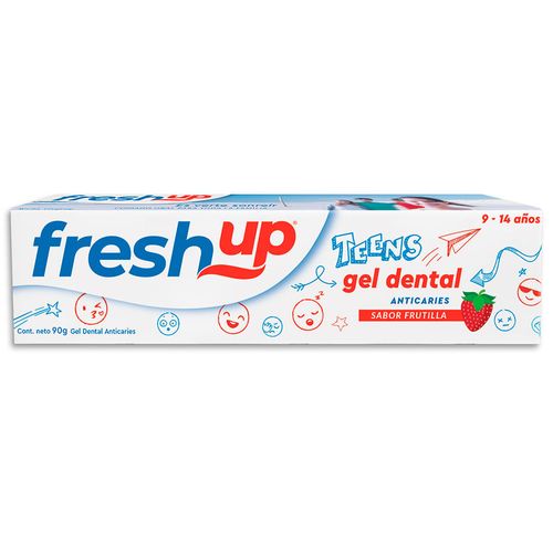 Crema Dental FRESH UP Teens Frutilla 100 g