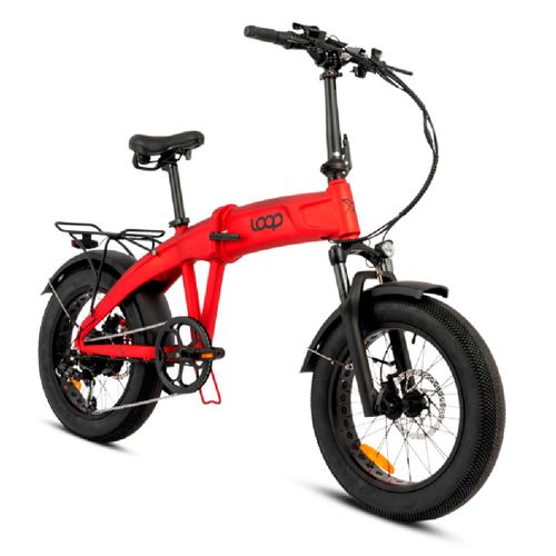 Bicicleta Eléctrica LOOP Enduro Pro Roja L