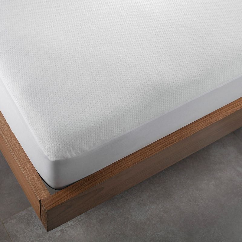 Protector-de-colchon-BUDDEMEYER-Maison-King-193x203x40-cm-blanco-5