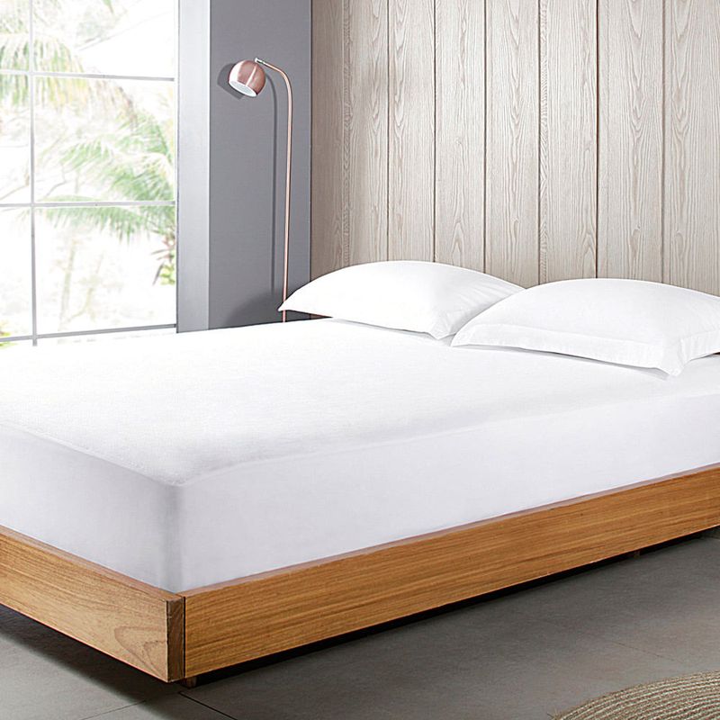 Protector-de-colchon-BUDDEMEYER-Maison-Queen-160x200x40-cm-blanco-5