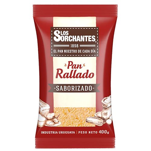 Pan rallado saborizado LOS SORCHANTES 400 g
