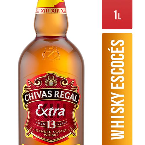 Whisky escocés CHIVAS REGAL 13 años 1 L