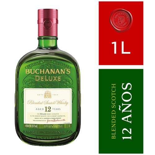 Whisky Escocés BUCHANAN'S 1 L