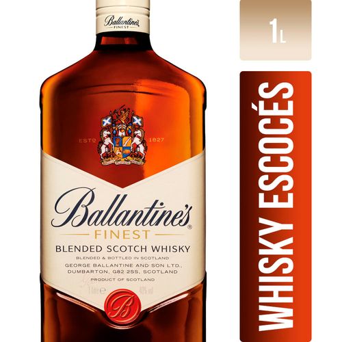 Whisky Escocés BALLANTINE'S 1 L