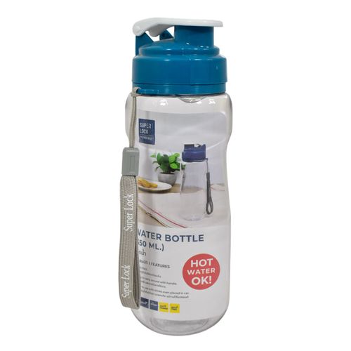 Botella en Tritán 550 ml Súper Lock Azul