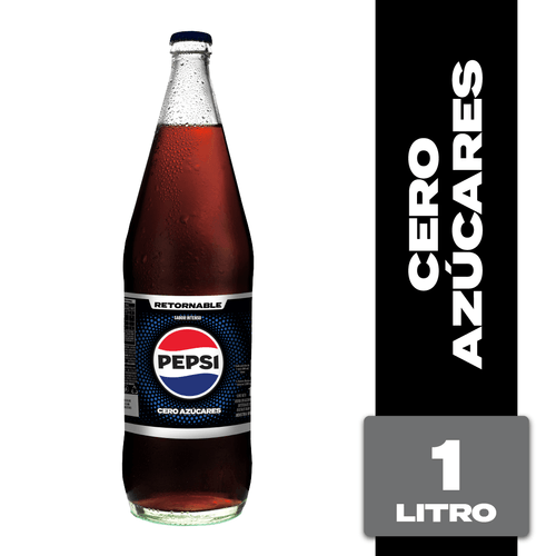 Refresco PEPSI Black 1 L