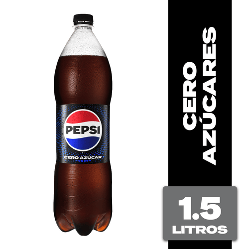 Refresco PEPSI black 1.5 L