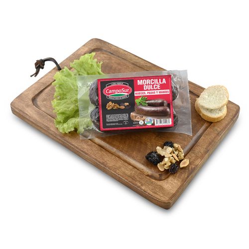 Morcilla Dulce Nuez y Maní Camposur al vacío x 300 g