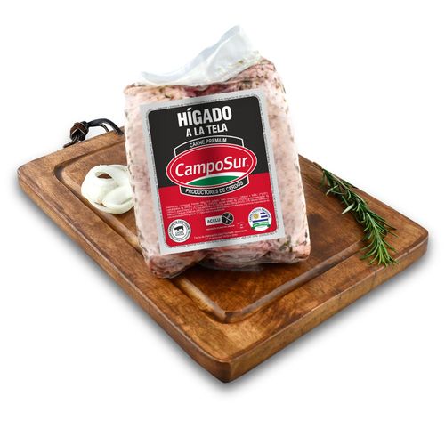 Higado de cerdo a la tela CAMPOSUR al vacío x 500 g