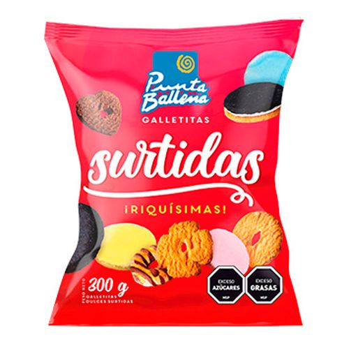 Galletitas PUNTA BALLENA Surtidas 300 g