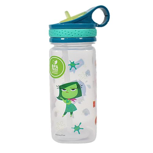 Botella cuadrada metálica Intensamente