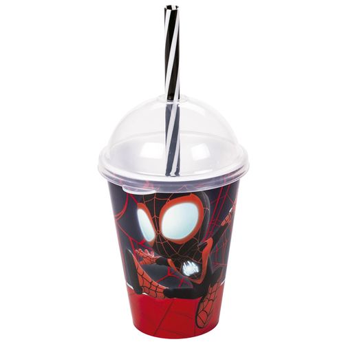 Bazar Plástico Vaso Shake 280 ml Spidey 15958